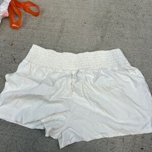 Wild Fable High Waist White Shorts